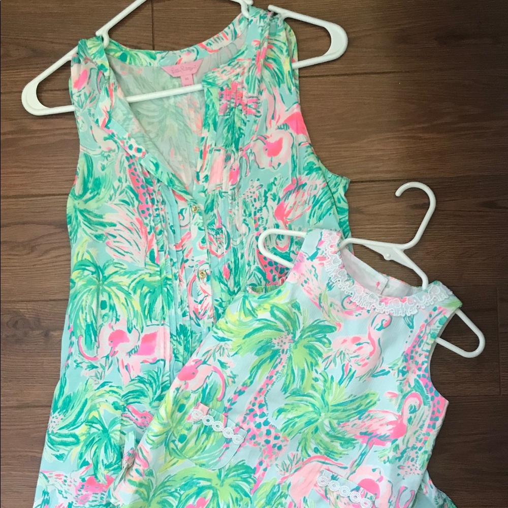 Lilly Pulitzer On Parade mommy and me set